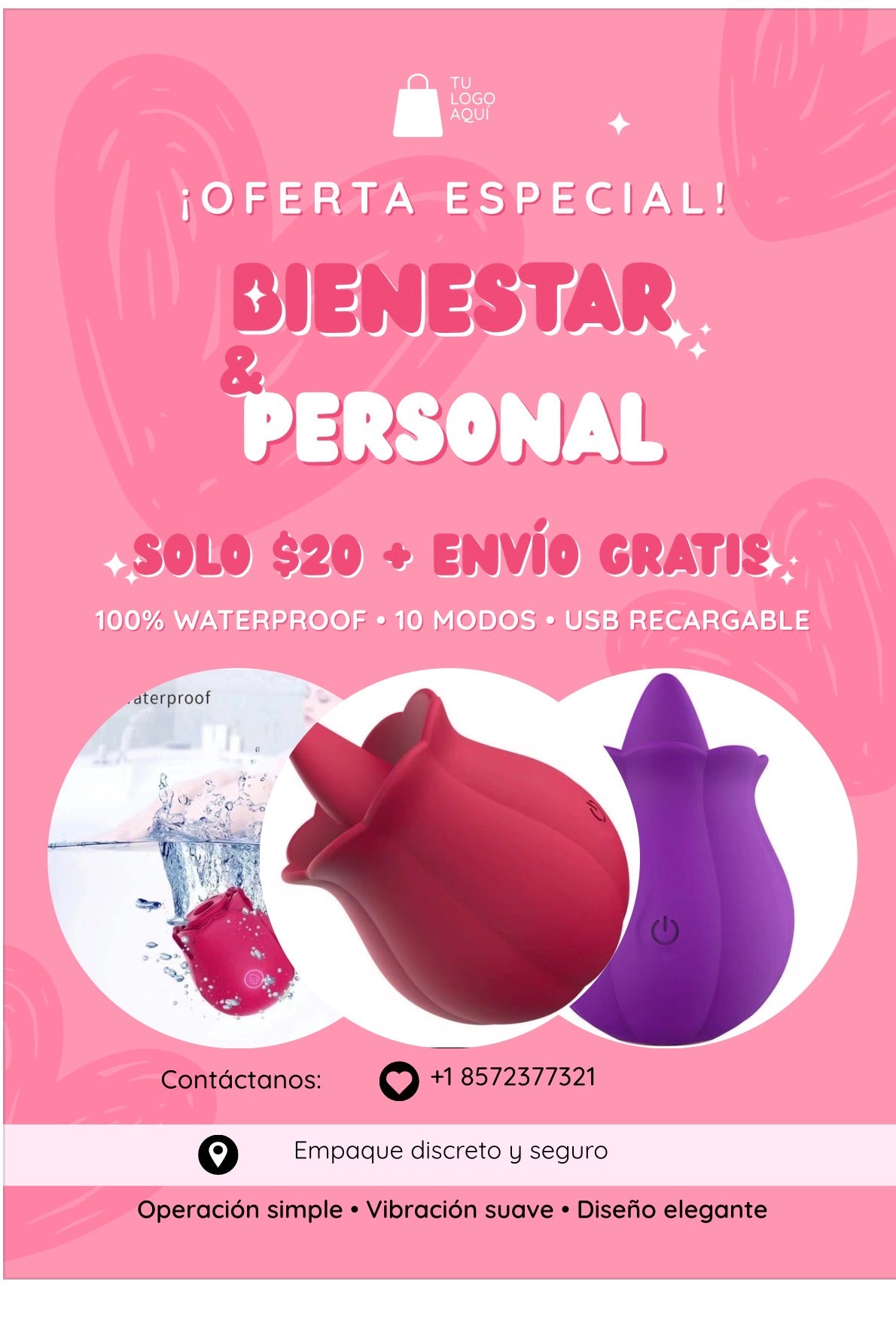 Vibrador (12 Pou $100)
