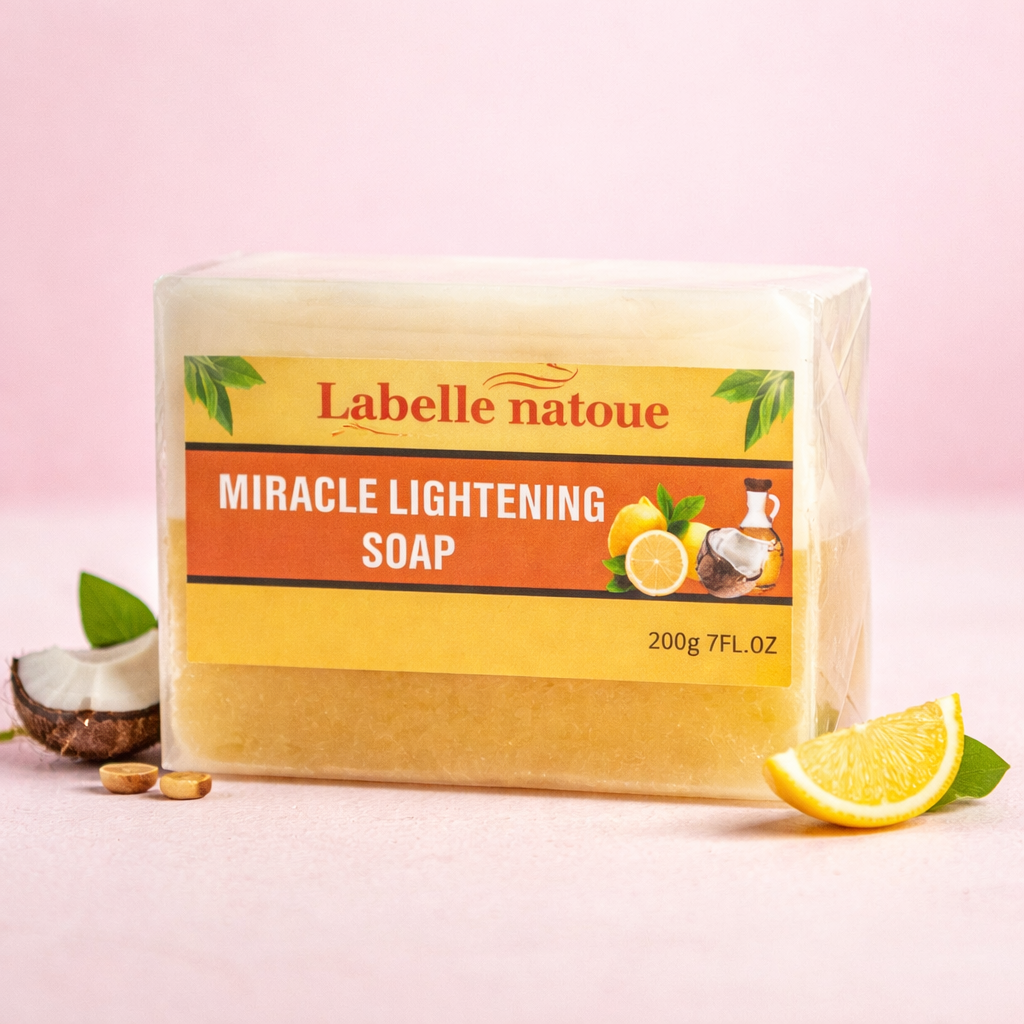 Miracle lightening soap
