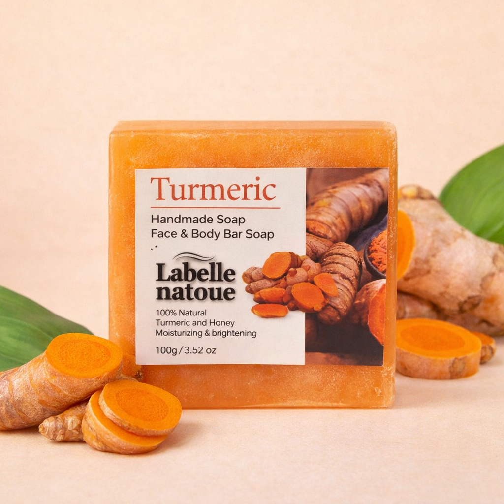 handmade turmeric soap