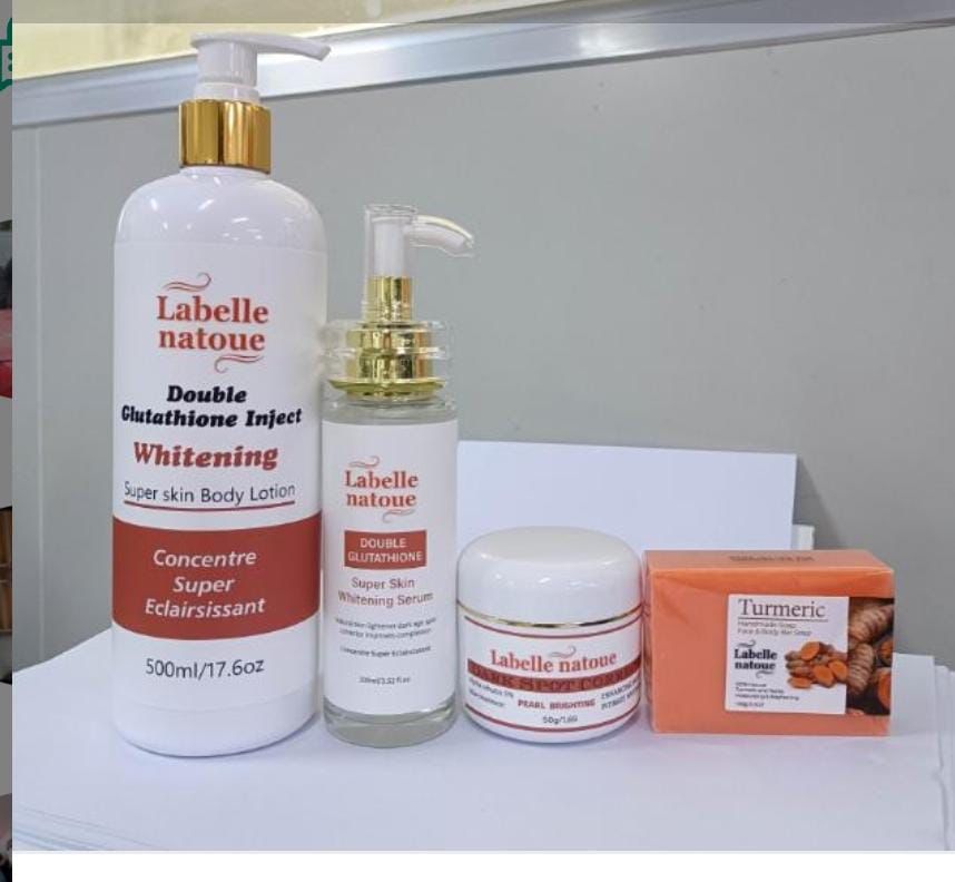 Glutathione whitening set